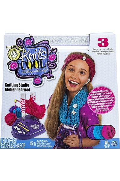 Sole Knits Cool Örgü Stüdyosu- Eğitici Oyuncak,örgü Örme Makinesi