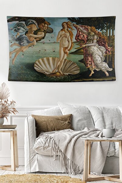 BAMBAŞKA MODA غطاء حائط مزخرف قابل للغسل ولا يبهت ولا يسبب البقع من Venus' Do...