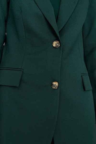 Trendyol Collection Zelená tkaná bunda s podšívkou TWOAW23CE00097