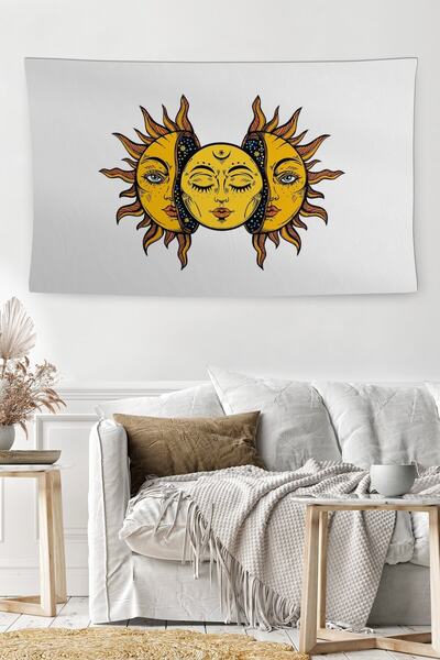 Generic Brand Husă de perete decorativă, lavabilă, rezistentă la decolorare, ...