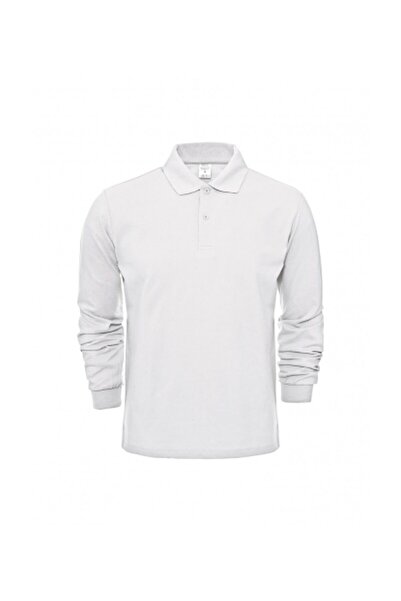 Nacar Erkek Polo Yaka Uzun Kollu Tişört