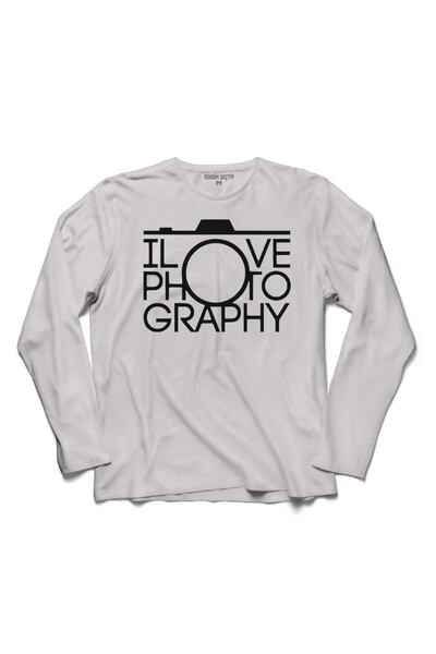 Kendim Seçtim Volim fotografiju Fotograf Canon Nikon Majica dugih rukava