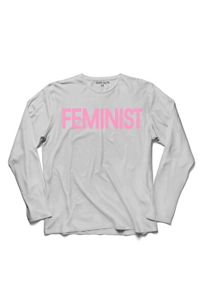 Kendim Seçtim Feminist Af Snažne Žene Feminizam Majica Dugih Rukava