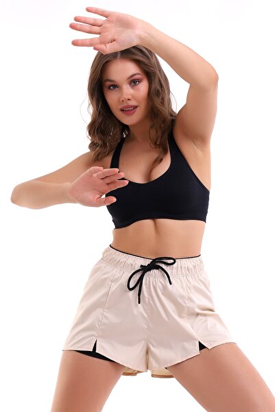 winmoda Tights Survive Shorts with Slit