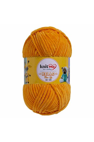 knitme Γεια σου Νέα Ζωή Κωδικός Χρώματος 918 100% Μικρο Πολυεστέρας 100gr 120m Πλεκτό νήμα