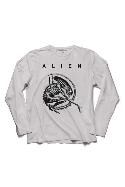Kendim Seçtim Tricou cu mânecă lungă Creature Alien Covenant Movie Cinema