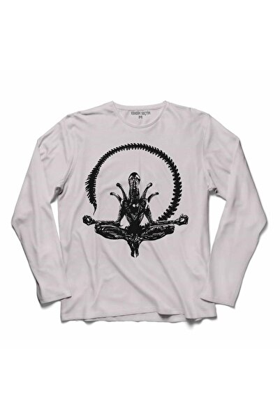Kendim Seçtim Alien Covenant Yoga Sa deznom majica dugih rukava