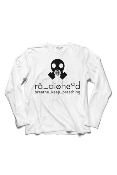 Kendim Seçtim Radiohead logo, majica dugih rukava Thom Yorke
