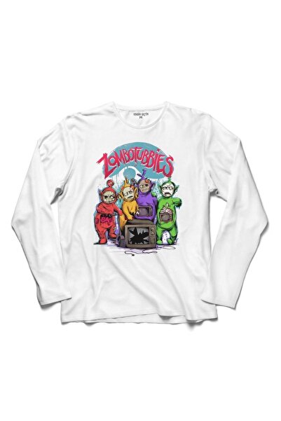 Kendim Seçtim Teletubbies Zombotubbies Zombi majica sa dugim rukavima