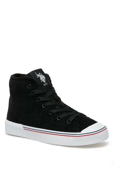 U.S. Polo Assn. Penelope V High Wt 2pr Black Women's Sneaker