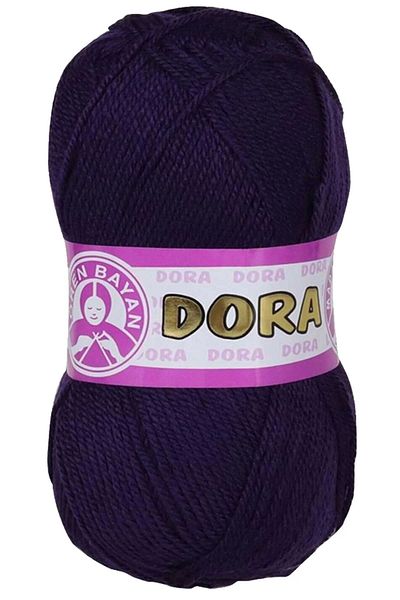 Ören Bayan 100 Gr Dora Hand Knitting Yarn Wool - 060 Dark Purple 1 Piece