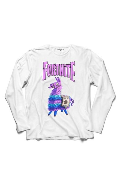 Kendim Seçtim Tricou cu mânecă lungă pentru bărbați Fortnite Fort Nite Logo At Horse