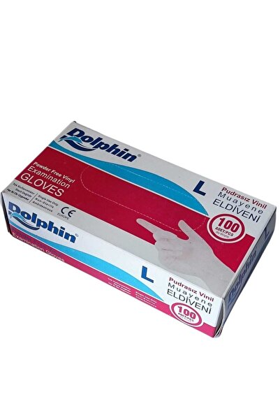 Dolpin Vinil Pudrasız Eldiven (l)