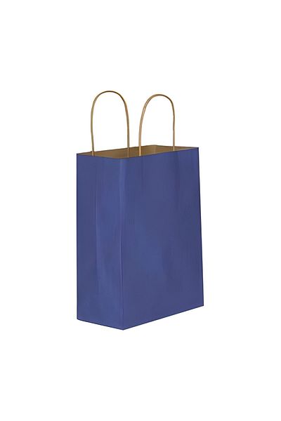 Big Party Χάρτινη τσάντα 42 Χ 50 Εκ. Navy Blue 25 Τμ