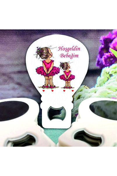 Ege ajans 10 Adet (isimli Kartlı Ve Jelatinli ) Abla Kardeş Balon Açacak Magnet