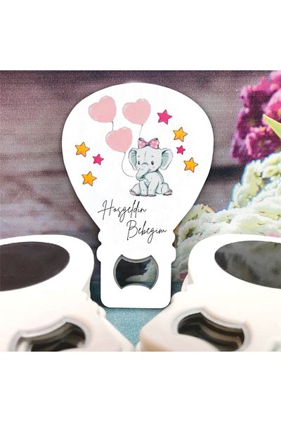 Ege ajans 10 Elephant Concept Balloon Opener Magnet