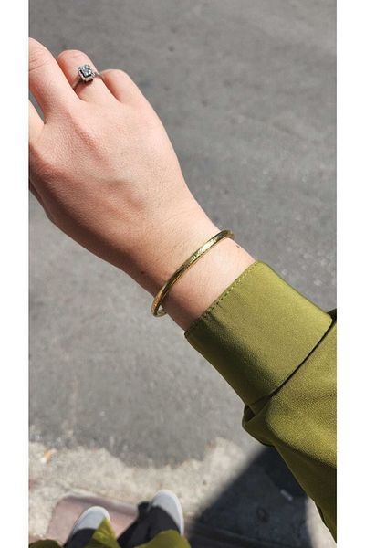 Yüksel Boncuk Unisex 100% Pure Brass Bracelet