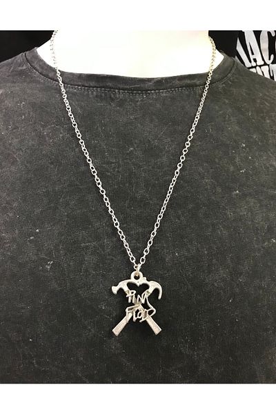 Touz Tefmoda Pink Floyd Design Necklace