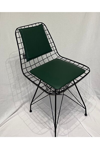 BK exclusive Tel Sandalye Minder Seti ( Oturma Ve Sırt Minderi) , (SANDALYE DAHİL DEĞİLDİR)