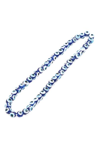 Mir Plastik خرزة عين الشر 5 ملم أزرق
