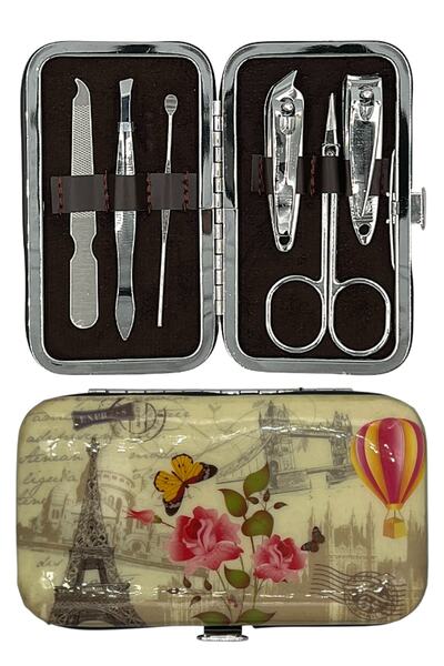 Knife مجموعة باريس للعناية بالأظافر مكونة من 6 قطع