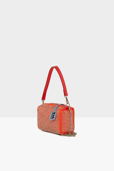 Bagmori Fuchsia Women's Stone Detailed Hanger Bag M000007526