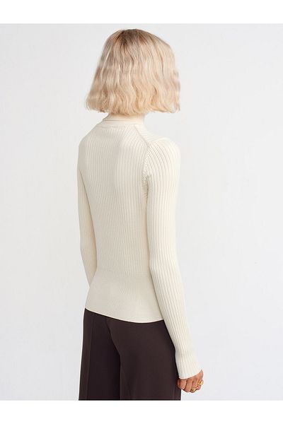Dilvin Pullover - Beige - Regular Fit