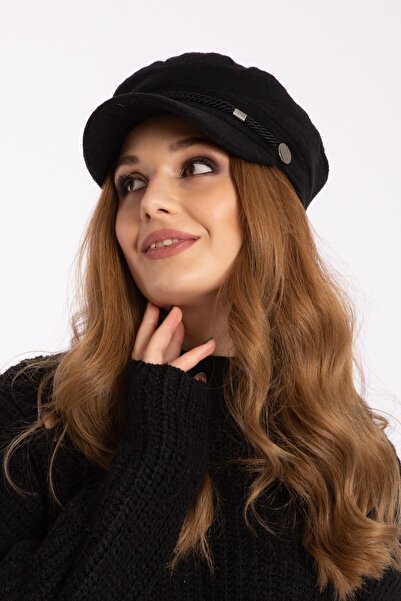 LadyColor Zimní čepice razítko Fabric Captain s provazovým příslušenstvím