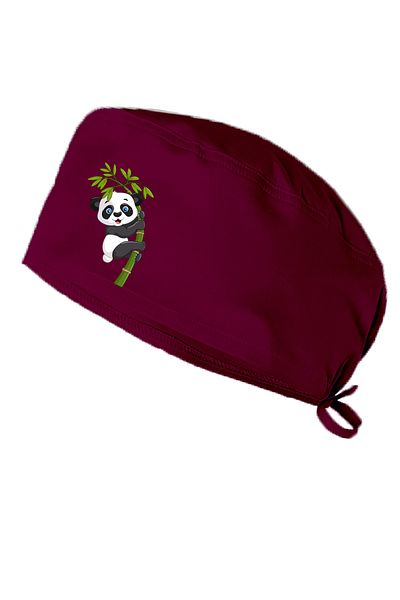 bonecim Cute Panda Doctor Nurse Hospital Cook Medical Surgical Bonnet