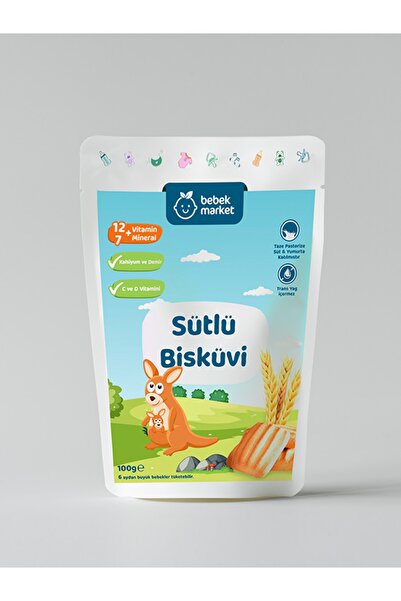 Bebek Market Vitaminli Bebek Bisküvisi (+6ay)