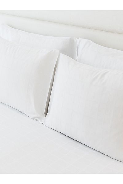 Mulberry Pillow Case Cotton 2 Pieces 50x70 White