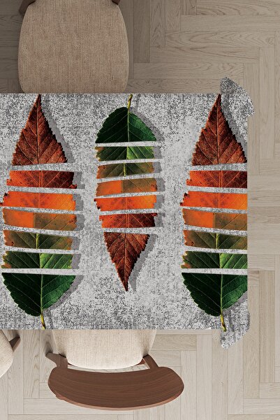 Viva Home Premium Tablecloth Thai Feather Velvet Washable Stain Resistant Fab...