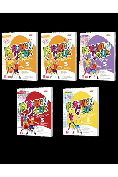 Fenomen Yayıncılık Fenomen Çocuk 3. Sınıf 5’li Set