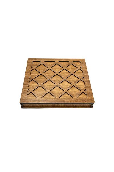 Polo Cross 9 Compartments Necklace Ring Jewelry Box Organizer