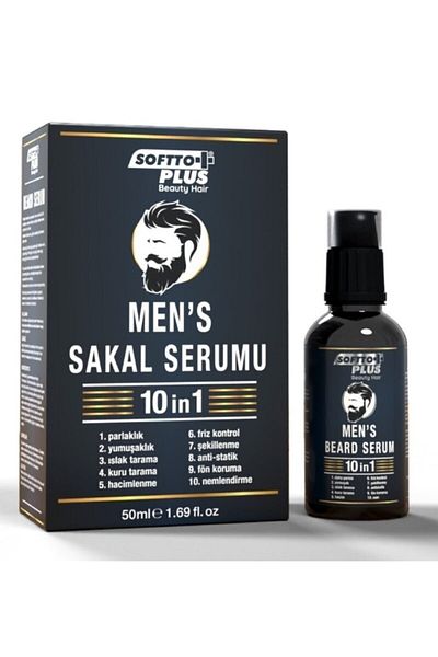 Softto Plus 10in1 Beard Serum for Men 50ml*
