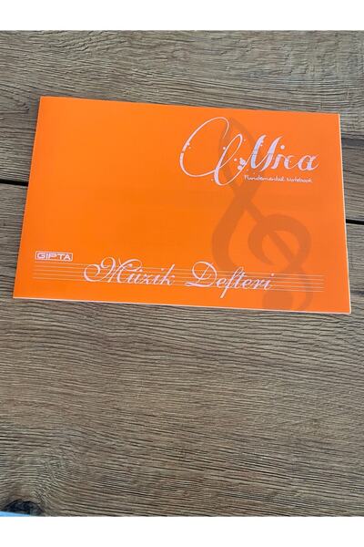 Gıpta Müzik Defteri 17x24 40 Yaprak A5