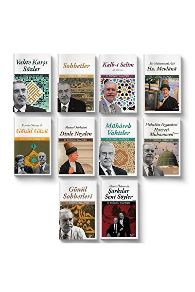 Sufi Kitap Ömer Tuğrul Inançer Kitaplığı Seti (10 Kitap)
