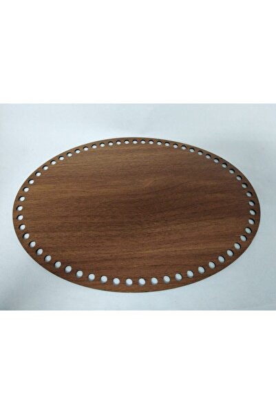 Genel Markalar Ahşap Tepsi Örgü Tabanı Plakası Çift Taraftlı Yuvarlak30 Cm*30...