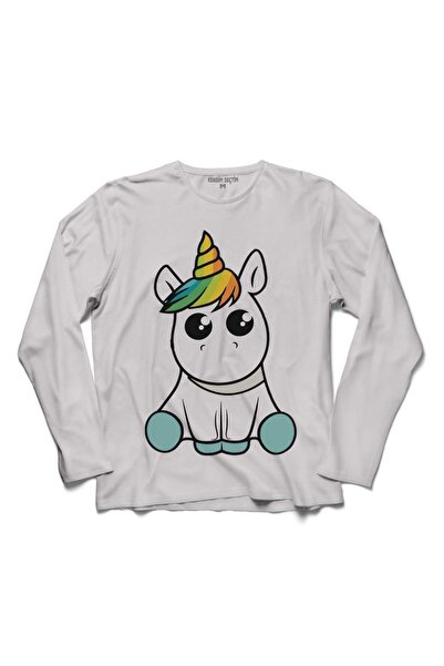 Kendim Seçtim Dječja majica dugih rukava s jednorogom