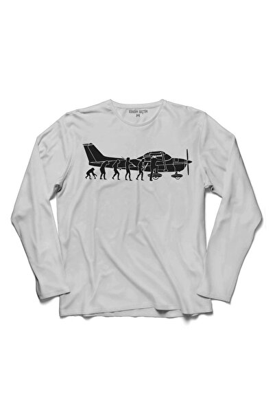 Kendim Seçtim Ljudska majmunja Evolucija Cessna avion dugi rukav majica