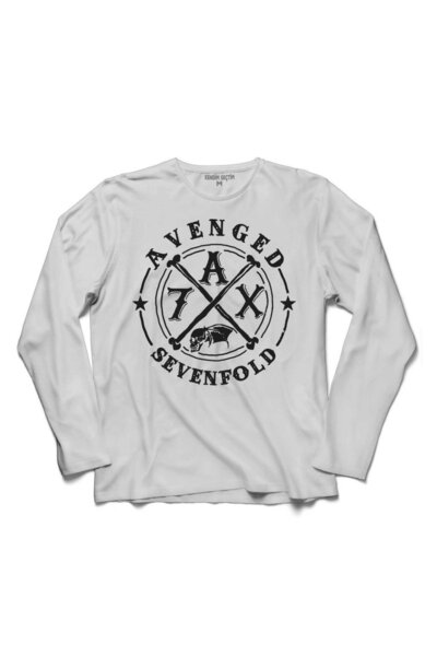 Kendim Seçtim Avenged Sevenfold 7ax Matt Shadows rok muzika 2 majica dugih ru...