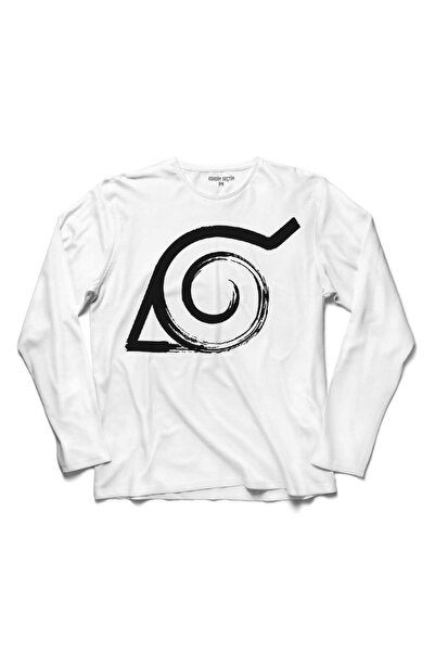 Kendim Seçtim Naruto Itachi Anime Manga Logo Majica sa Dugim Rukavima