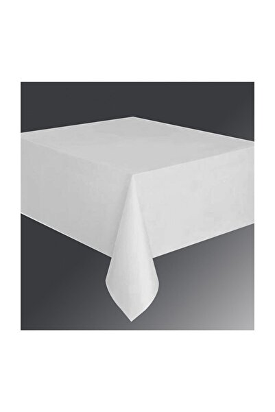 AMBALAJ ve PARTİ DÜNYASI مفرش طاولة أبيض للاستعمال مرة واحدة، مستلزمات حفلات ...