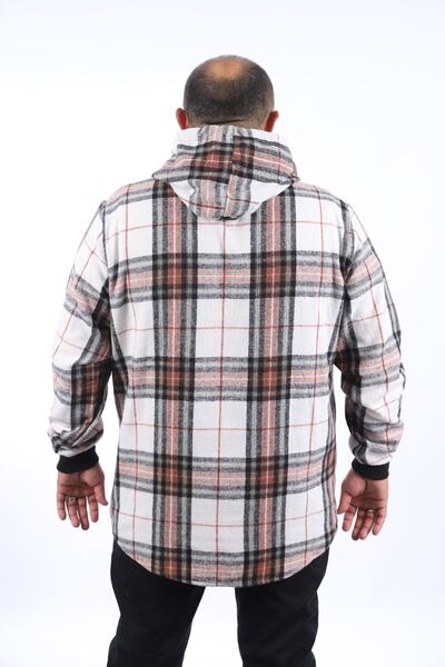 Starbattal Великий розмір Дерев'яний Світшот з двома кишенями 22202-hakı