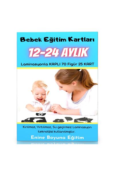 Enine Boyuna Eğitim بطاقات تعليم الطفل (12-24 شهرًا)