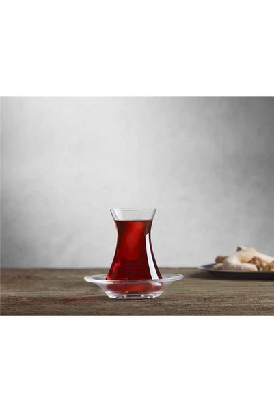 Kroshe Pasabahce Nude Beykoz 6-Piece Tea Set