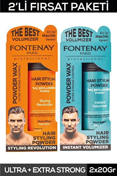 Fontenay Saç Şekillendirici Pudra Toz Wax Mat Effect Ve Ultra Strong 20gr