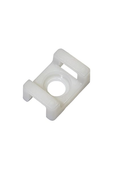 Gwest Vidalı Kroşe 23 X 16 X Ø10mm - Beyaz - 10 Adet