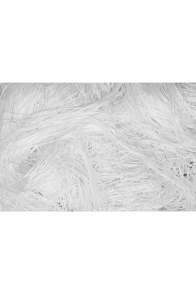 AKÇA TEKSTİL Rope Curtain Thin Chain White Color 300 X 280 Cm
