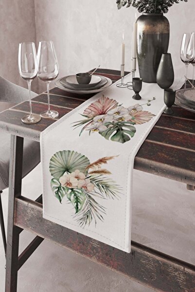 RugViva Премиум тайландски копринен плат, устойчив на петна, с пастелен флора...